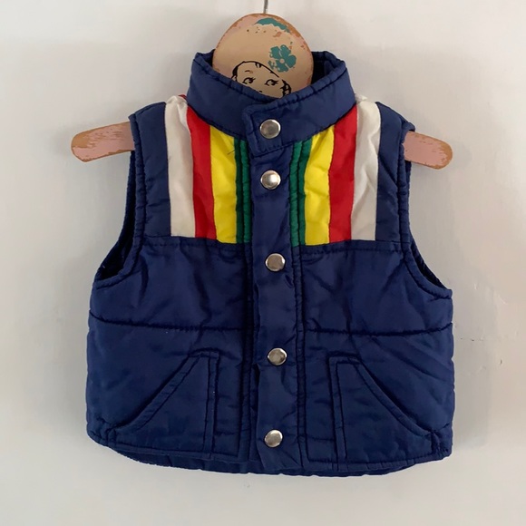 French Toast Jackets & Coats Vintage French Toast Navy Puffer Vest